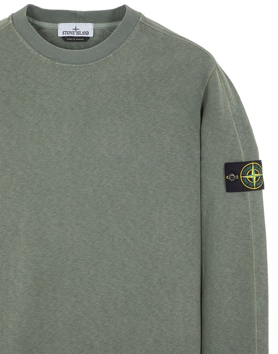 66060 'OLD' TREATMENT Sweatshirt Stone Island Men - Official Online Store