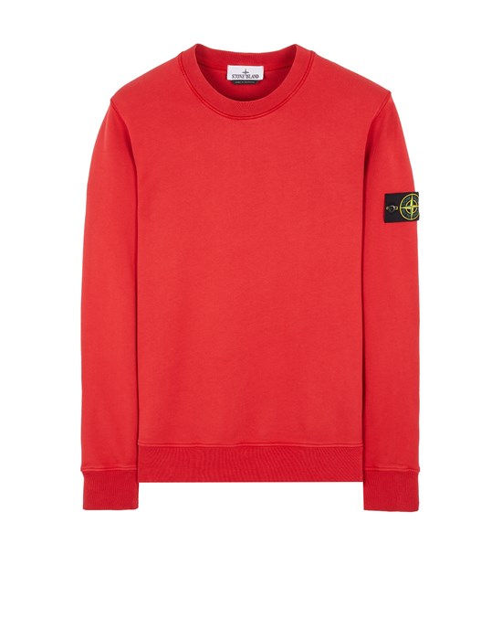 Stone Island Sweatshirt Red Cotton