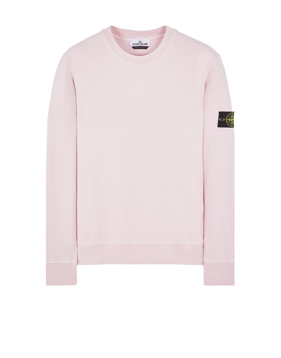 Stone Island Sweatshirt Pink Cotton
