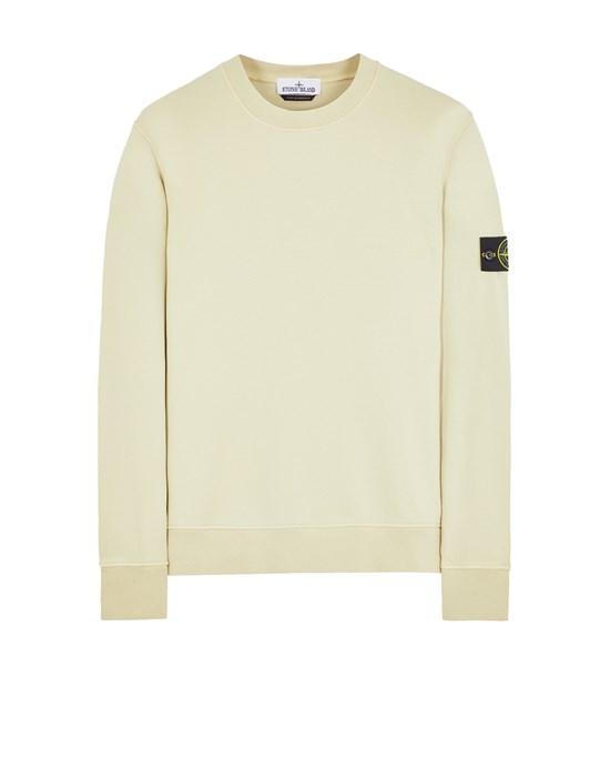 Stone Island 508a3 Maglia In Lana In Beige