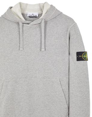 Stone island outlet hoodie grey