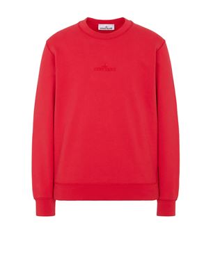 Red crewneck store sweatshirt