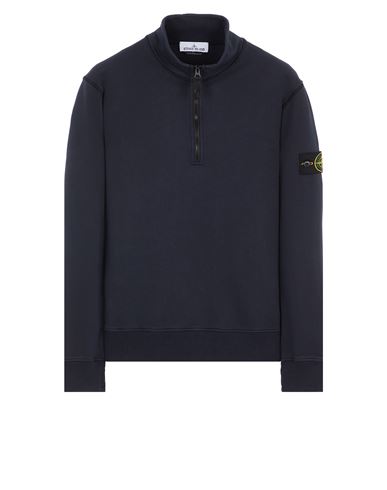 Stone Island Navy Ghost Piece Sweatshirt In Bleu