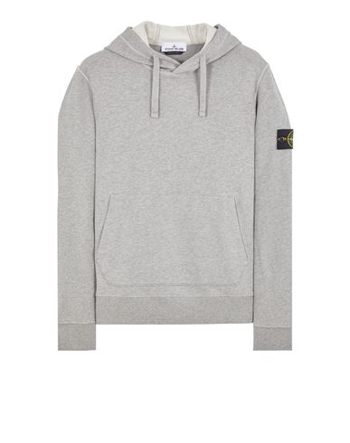 STONE ISLAND STONE ISLAND SWEATSHIRT GREY COTTON 