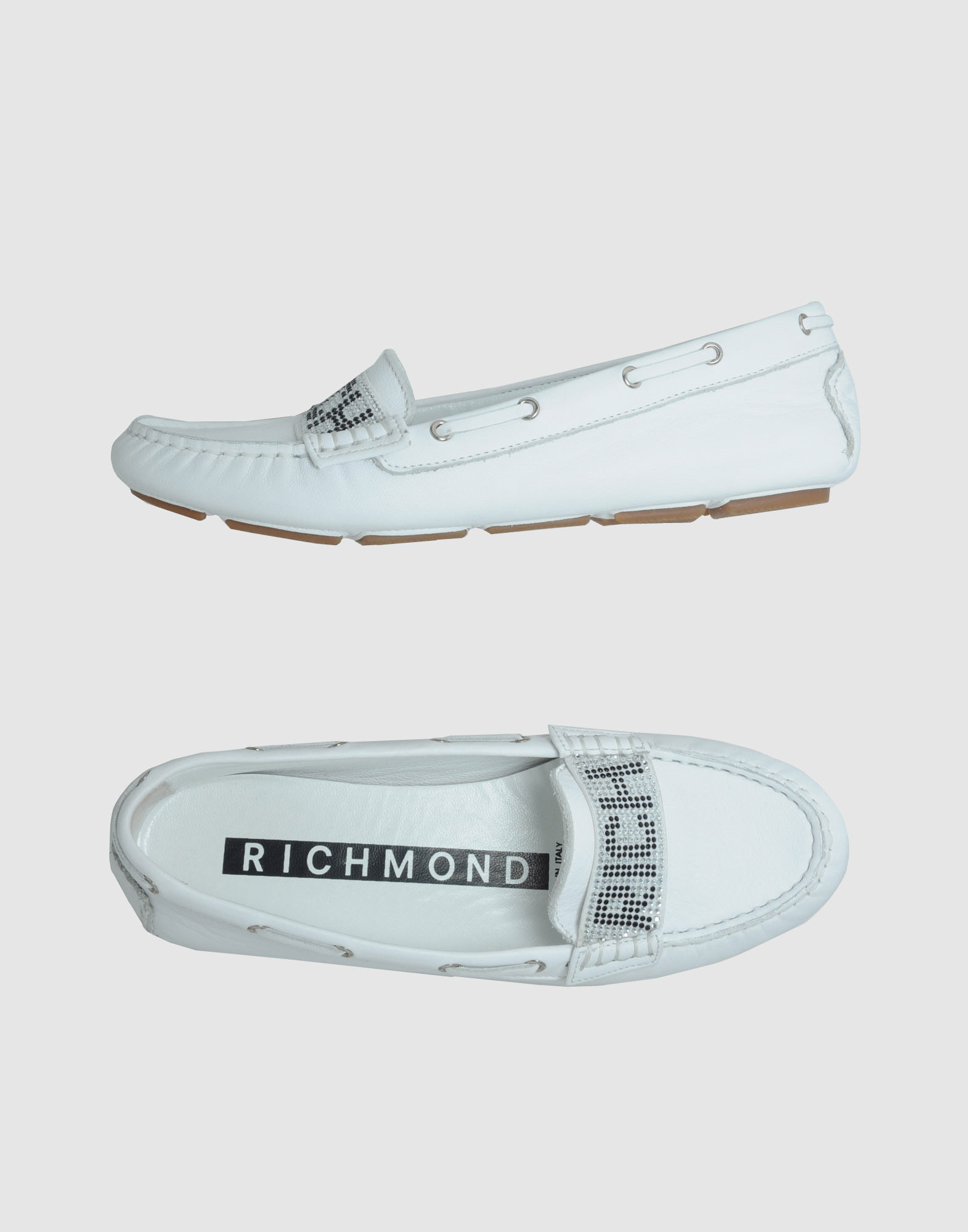 Richmond Loafers In White