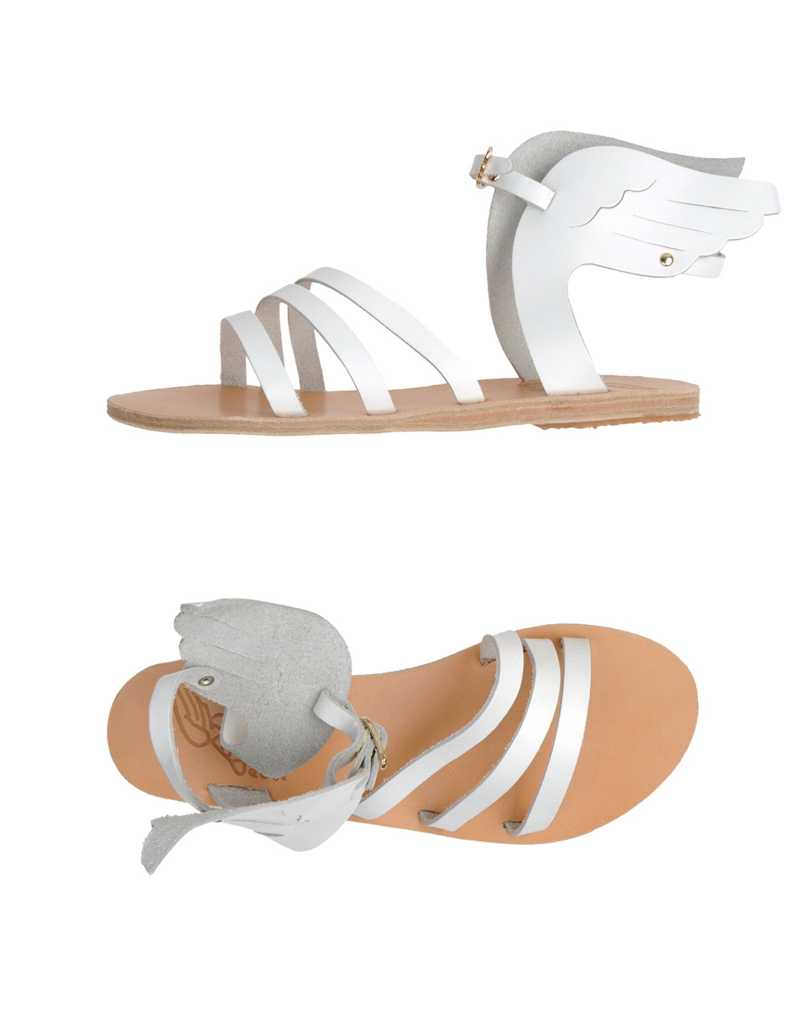 《送料無料》ANCIENT GREEK SANDALS レディース サンダル ホワイト 40 革 100%