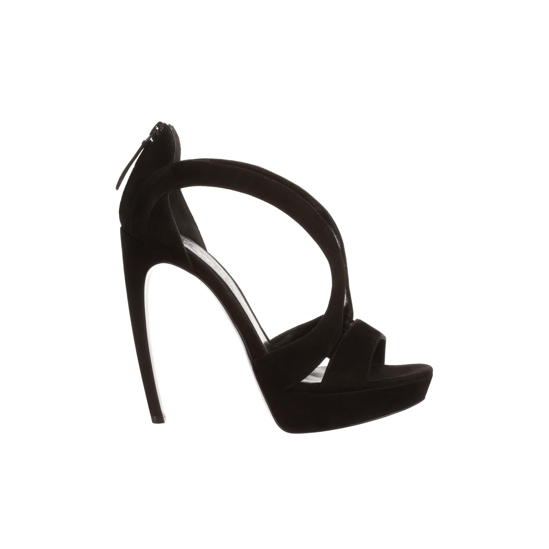 Suede Armadillo Sandal Alexander McQueen | High Heels | Shoes