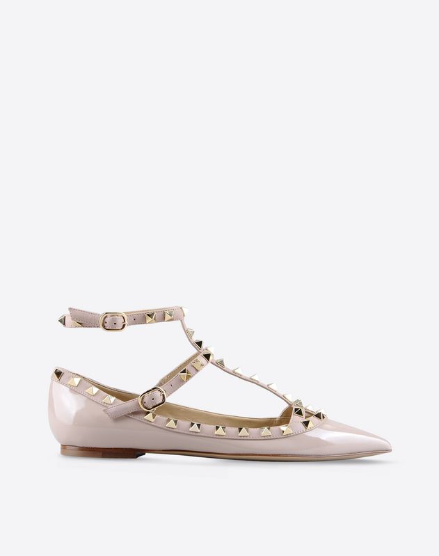 Valentino Garavani Rockstud Ballerina, Ballerinas for Women - Valentino ...