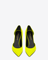 ysl yellow heels