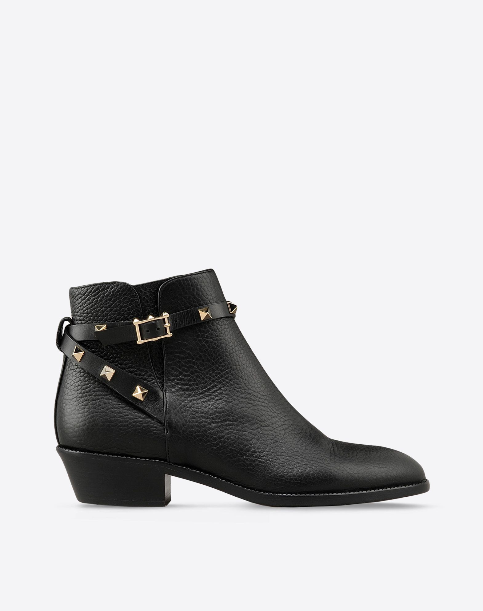 Valentino Garavani Rockstud Ankle Boot, Boots for Women - Valentino ...