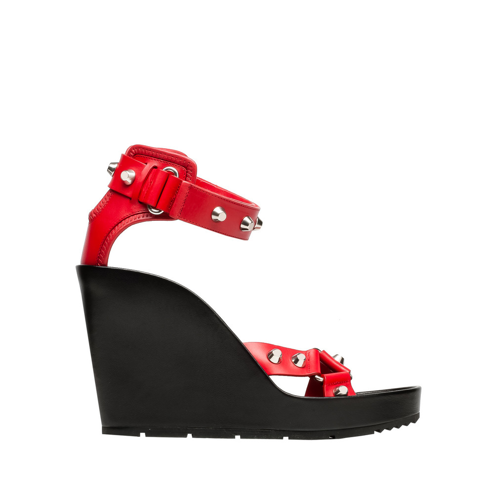 Balenciaga Strap Wedge Sandals - Women's Strap Shoes