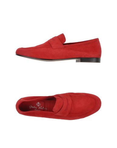 Man Loafers Red Size 9.5 Soft Leather
