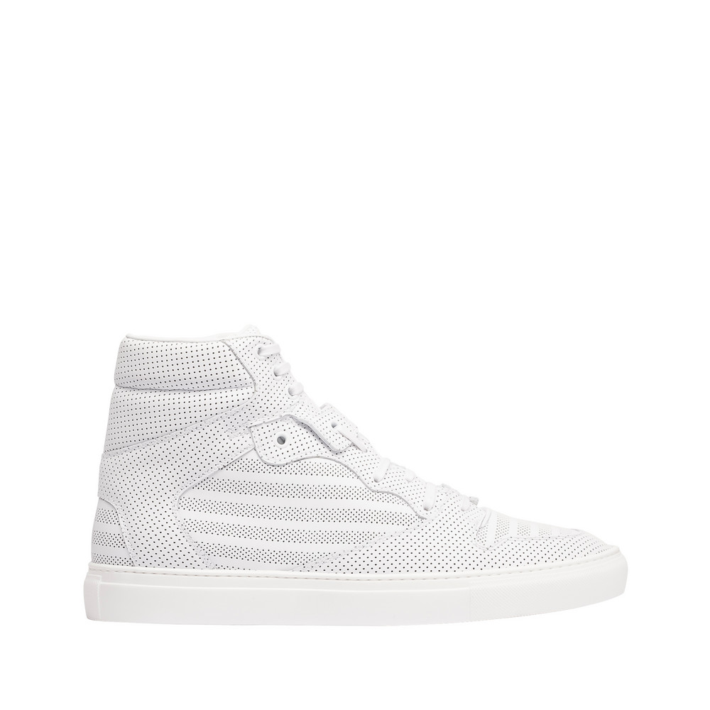 Balenciaga Monochrome High Sneakers - - Men's Multimaterial Sneakers