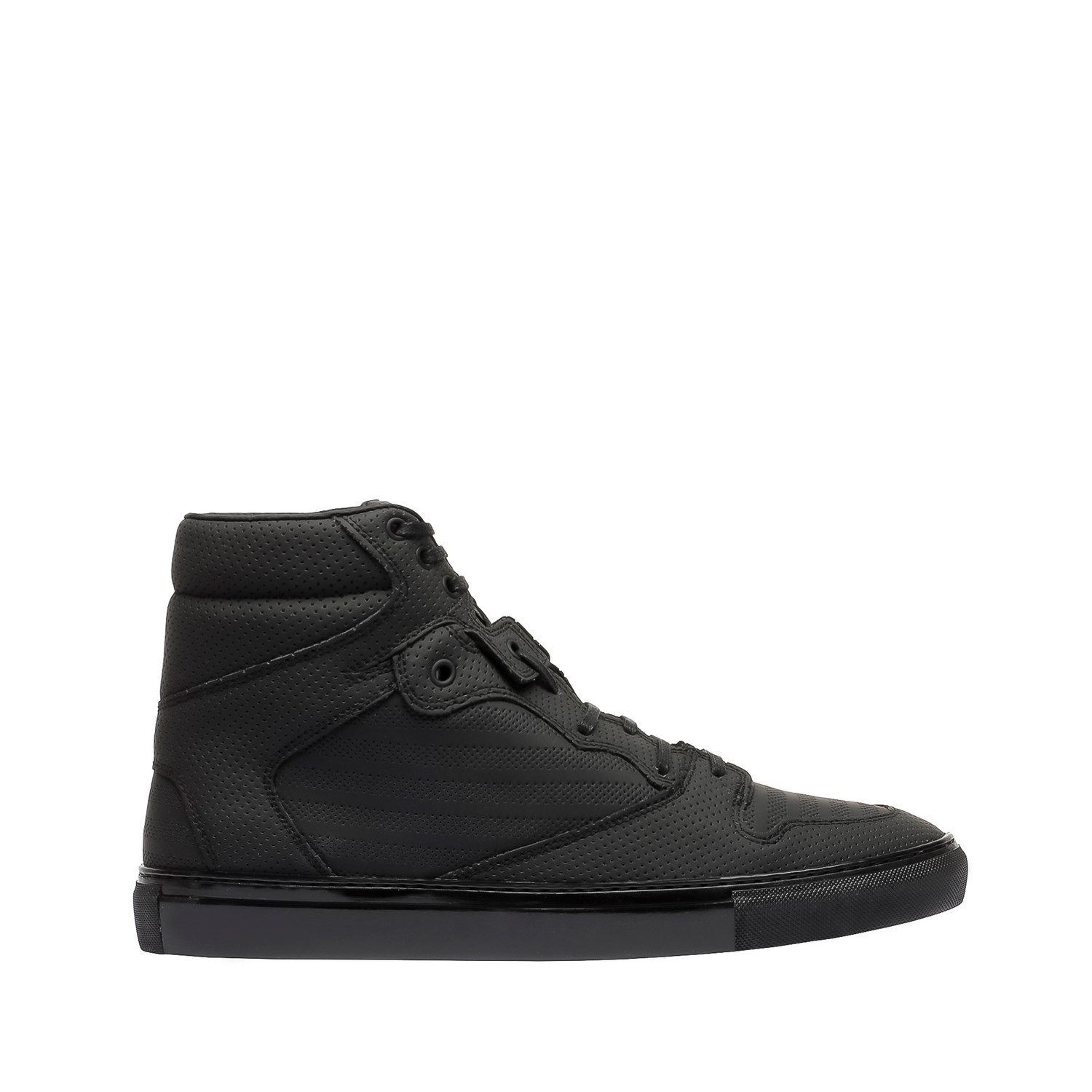 Balenciaga Balenciaga Monochrome High Sneakers - - Men's Multimaterial ...