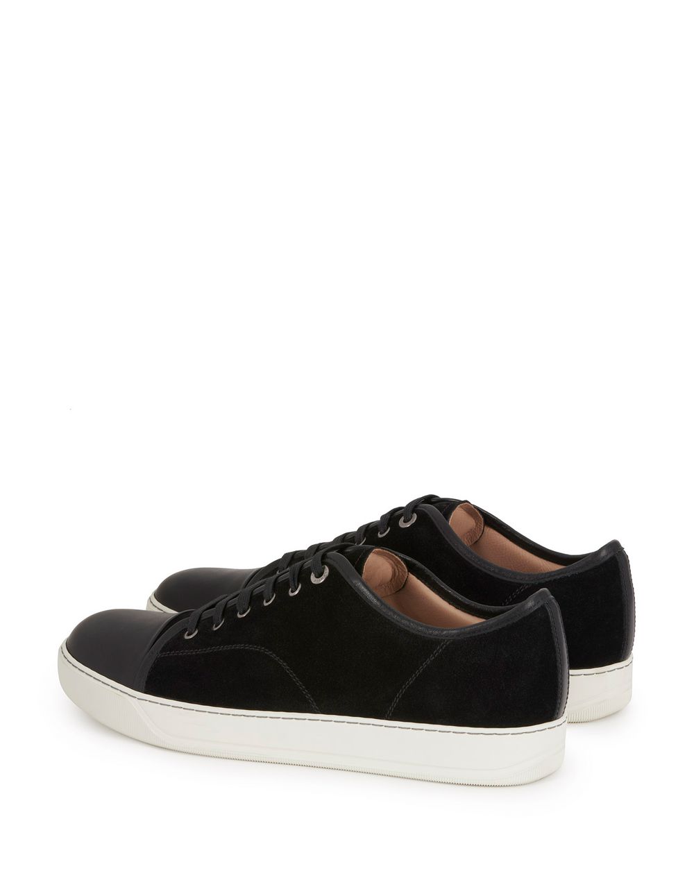 Lanvin DBB1 SUEDE AND LEATHER SNEAKERS, Sneakers Men | Lanvin Online Store