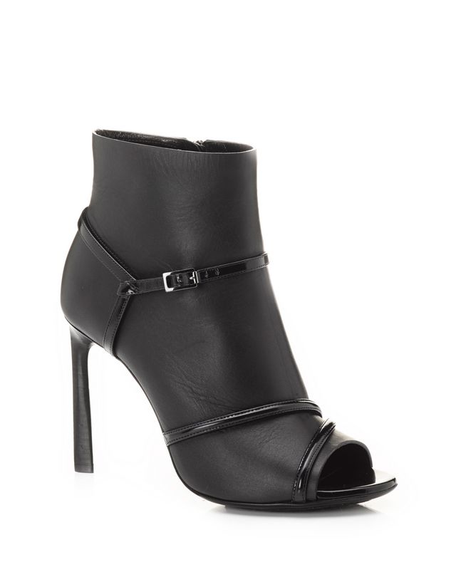 Calfskin Open Toe Ankle Boot, Stilettos Women | Online Store