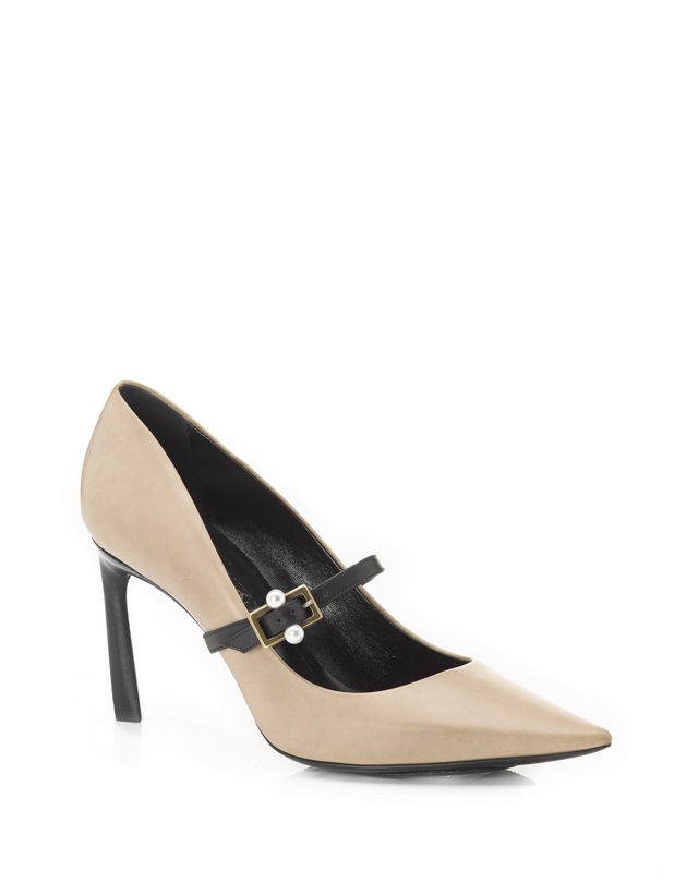 calfskin pumps