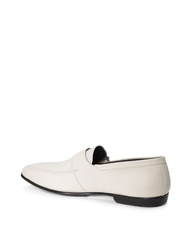 Loafer In Crinkled Paper Style Calfskin, Loafers Men | Online Store