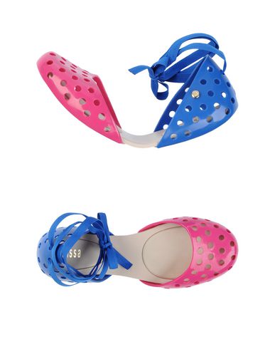 Woman Ballet flats Fuchsia Size 8 PVC - Polyvinyl chloride