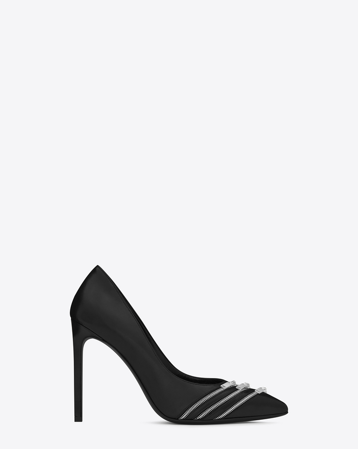 black heels ysl
