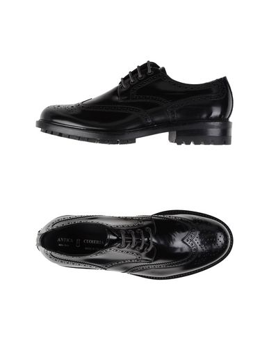 Man Lace-up shoes Black Size 12 Soft Leather