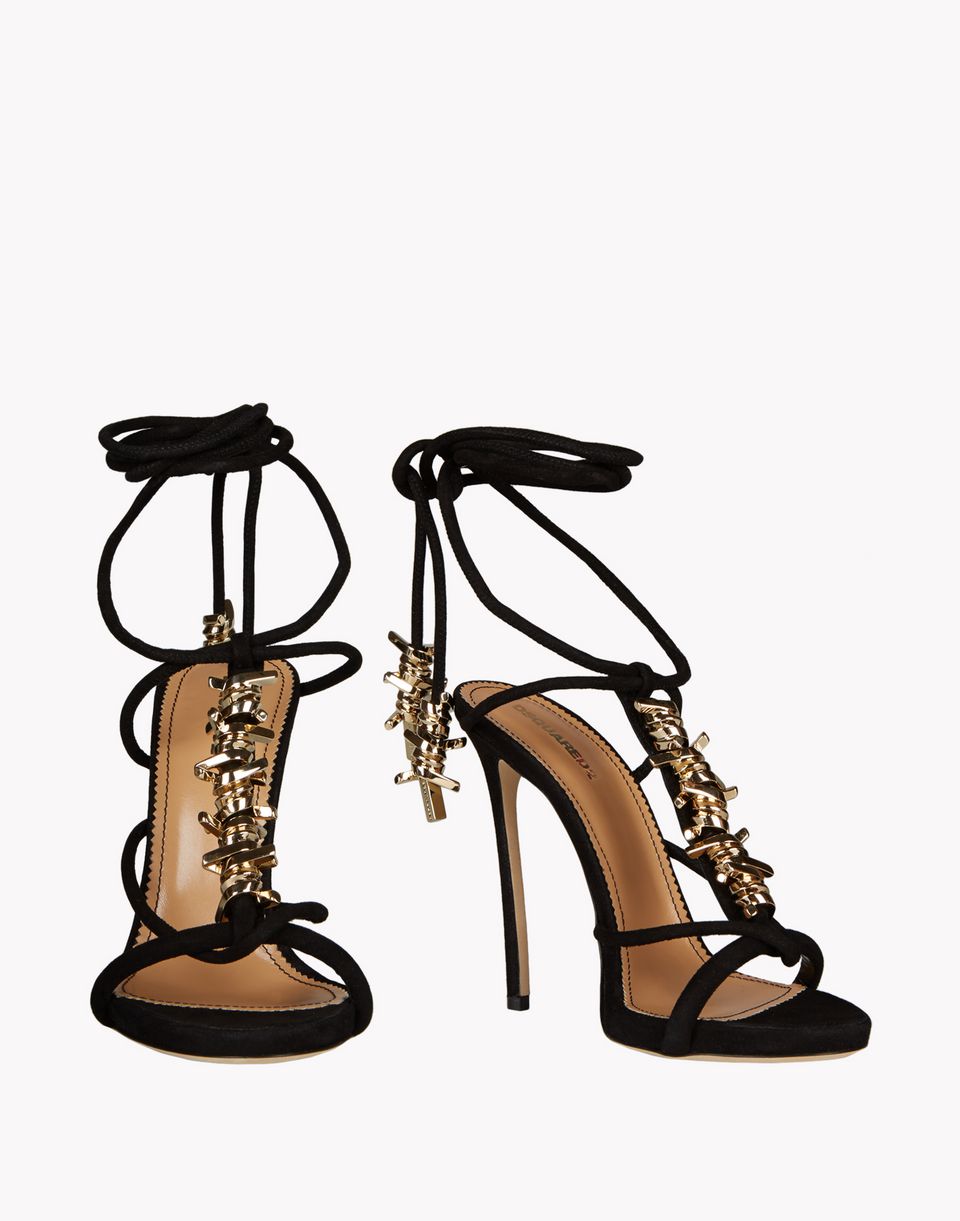 Dsquared2 Babe Wire Sandals - High Heeled Sandals for Women | Official ...