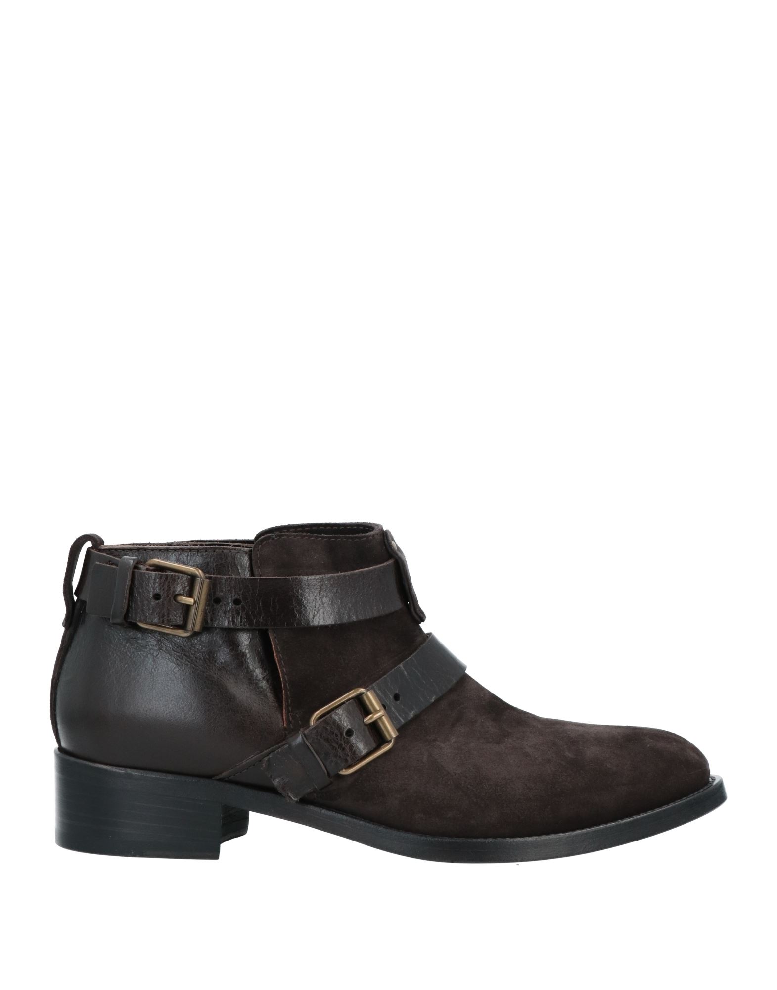 Buttero Ankle Boots In Dark Brown