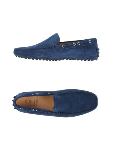 Sutor Mantellassi Man Loafers Midnight Blue Size 7.5 Soft Leather In Blue