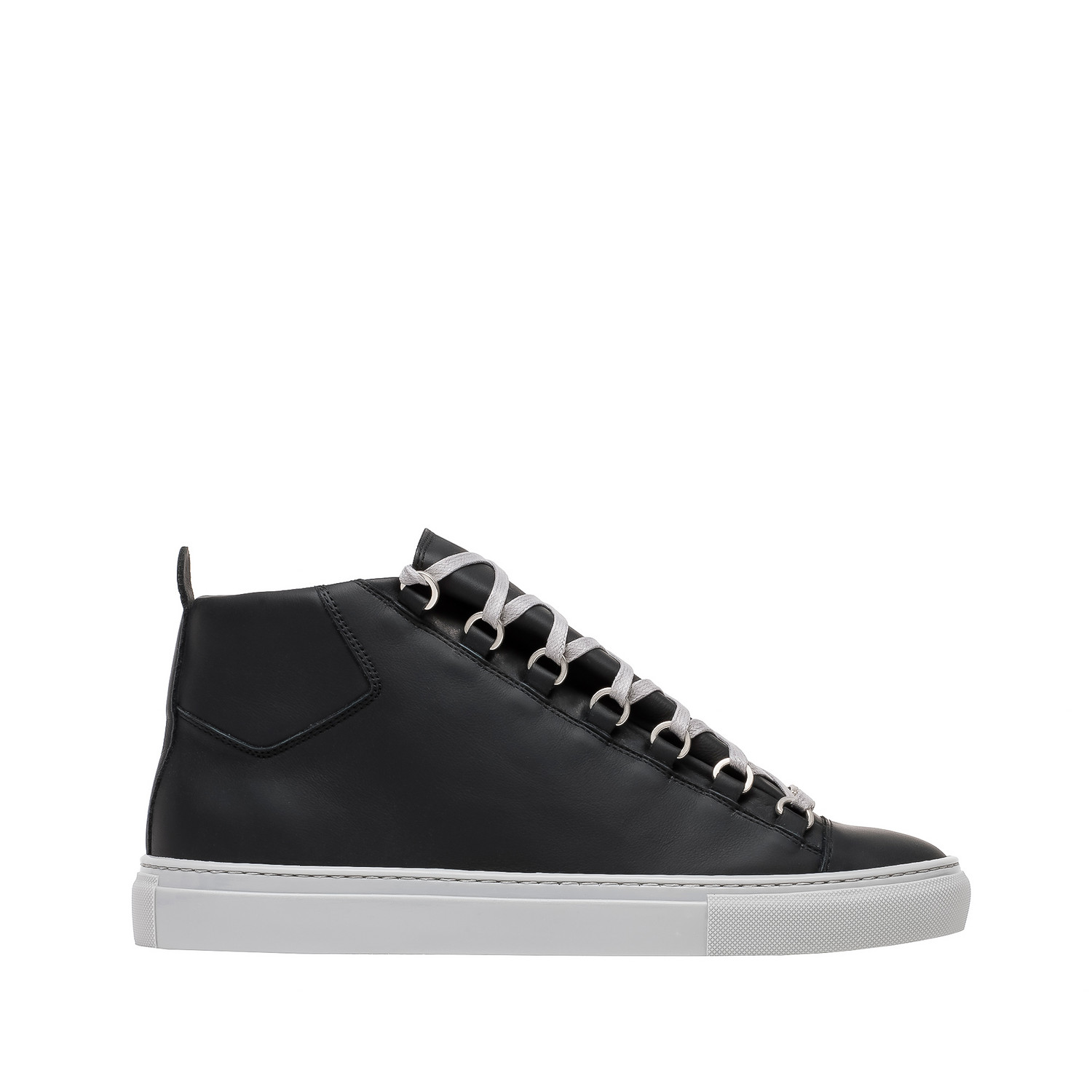 Balenciaga Holiday Collection Rubberised Calfskin High Sneakers Black ...