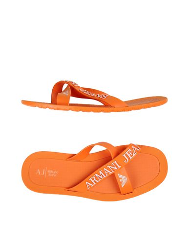 Man Thong sandal Orange Size 9.5 Rubber