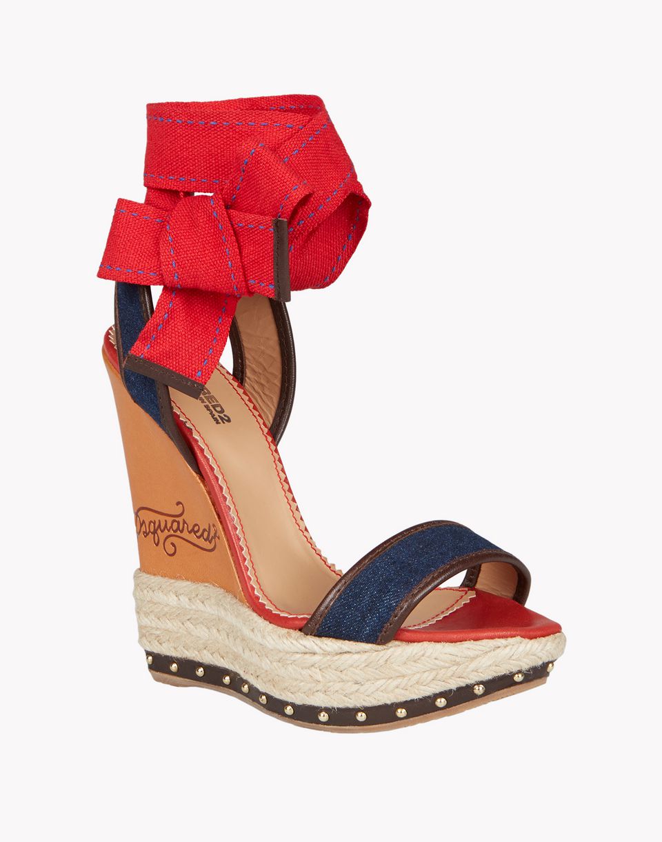 Dsquared2 Espadrillas Wedges, Wedges Women - Dsquared2 Online Store