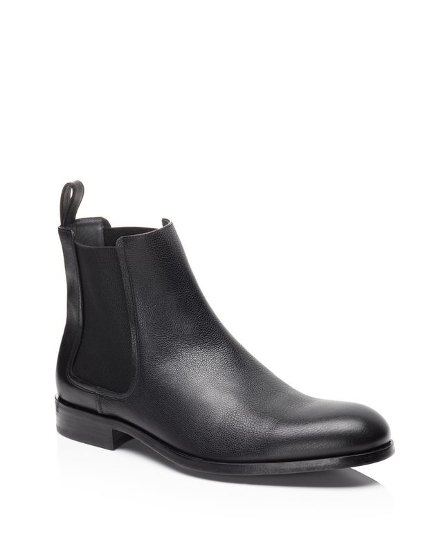 lanvin suede chelsea boots