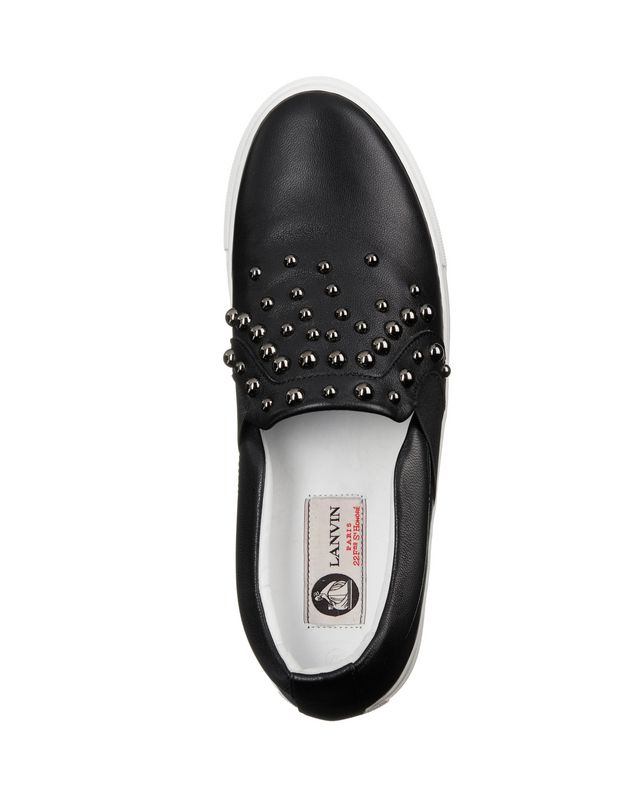 lanvin slip on sneakers