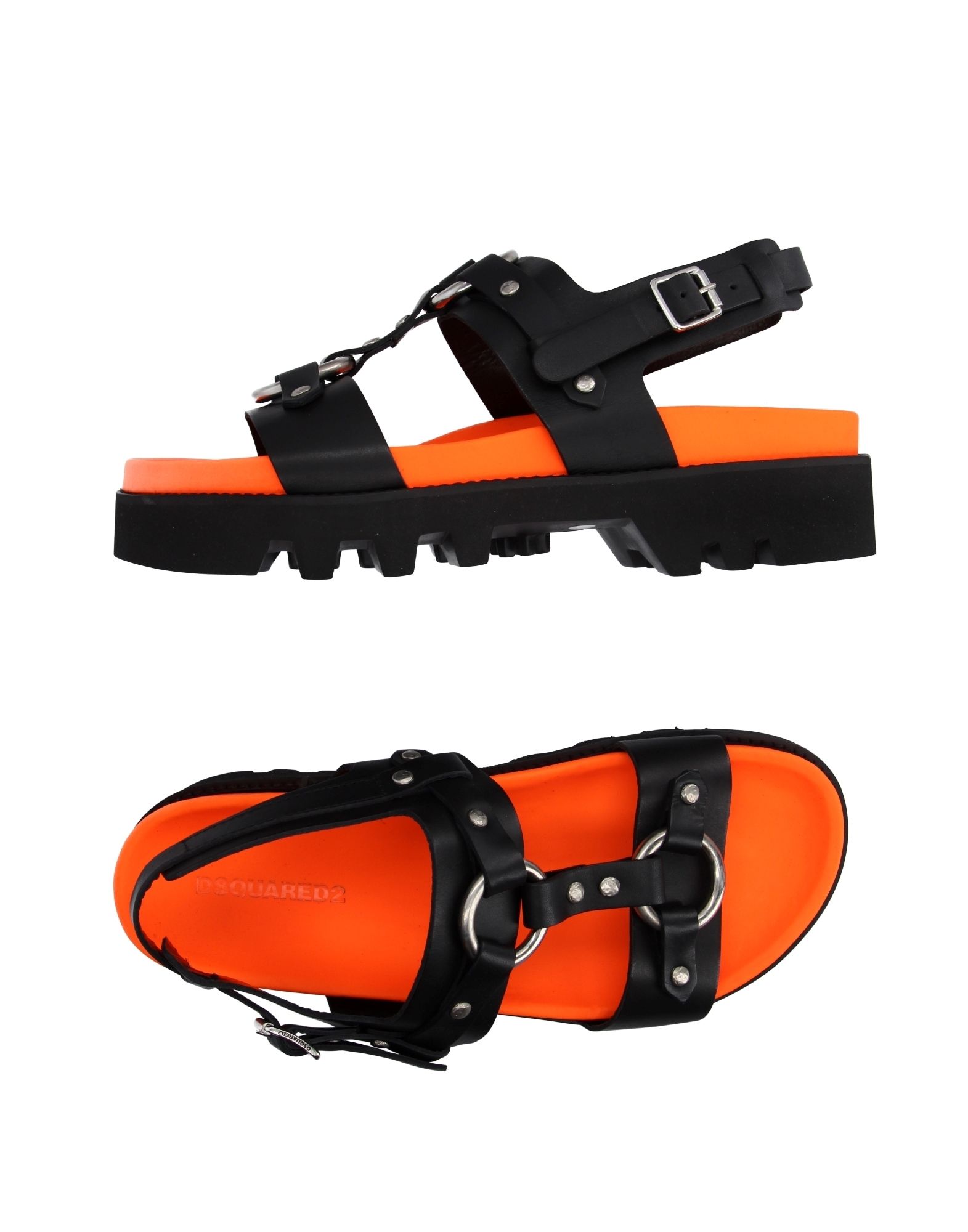 Dsquared2 Sandals In Orange