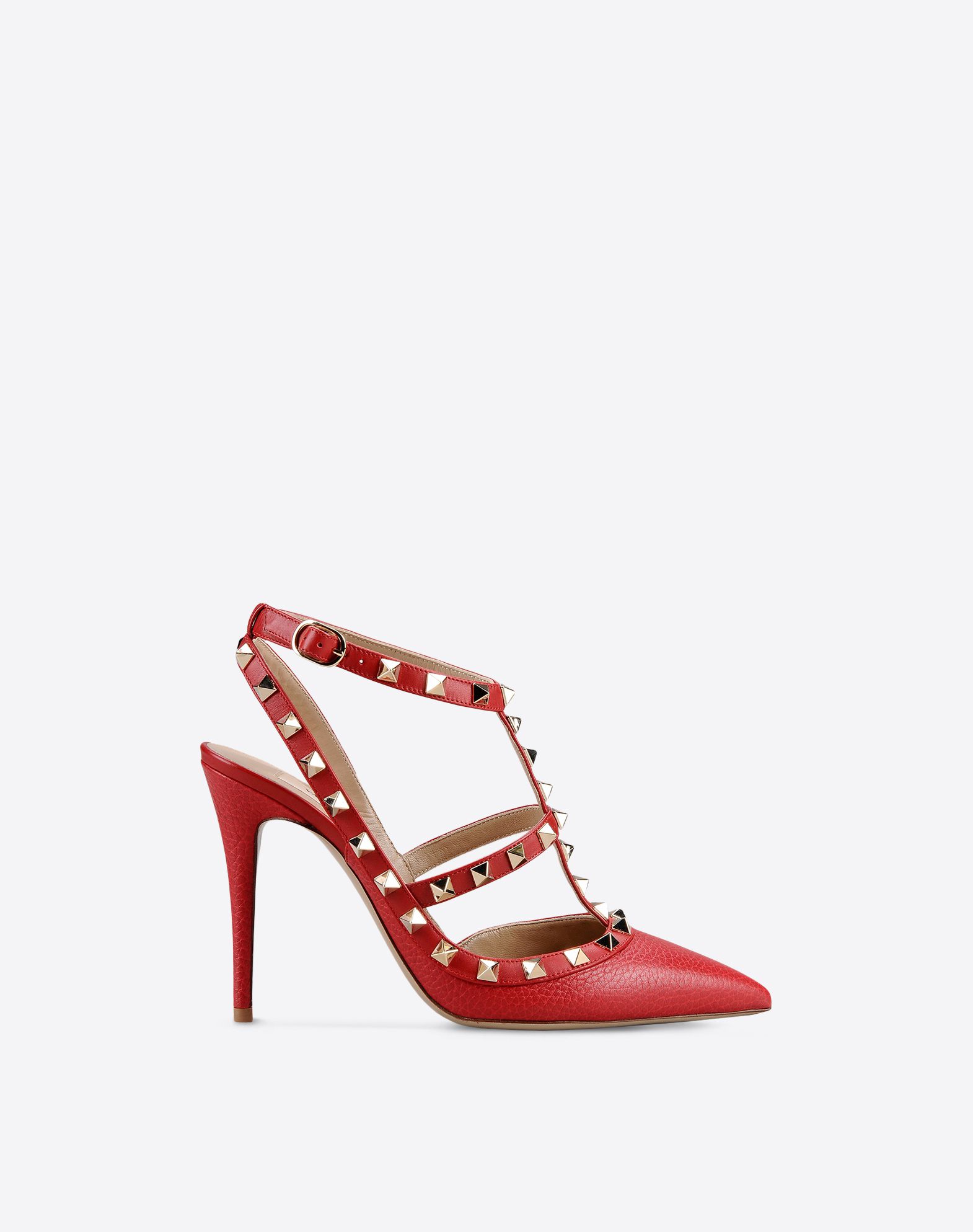 Valentino Garavani Rockstud Ankle Strap, Pumps for Women - Valentino ...