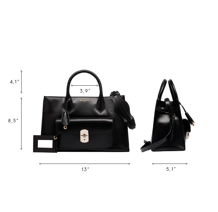 Balenciaga Balenciaga Padlock Work XS - - Women's Top Handle Bag