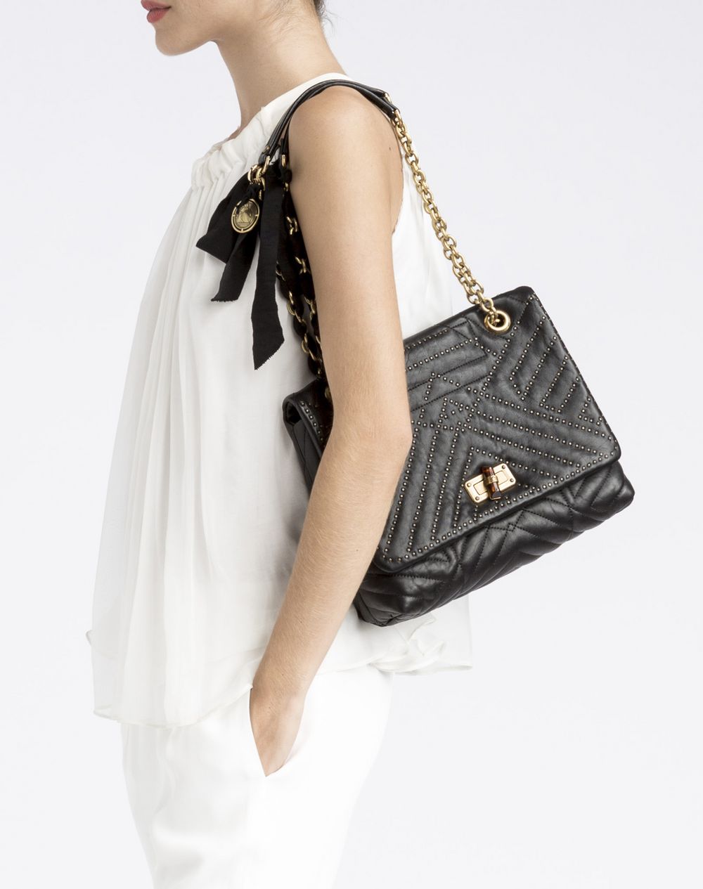 lanvin chain bag