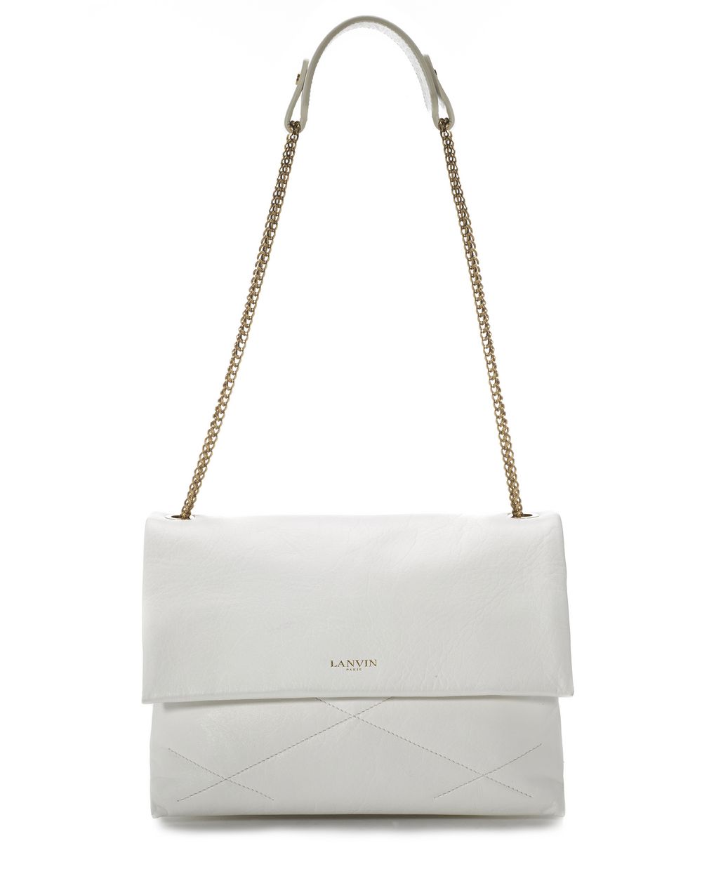 lanvin sugar quilted leather shoulder bag