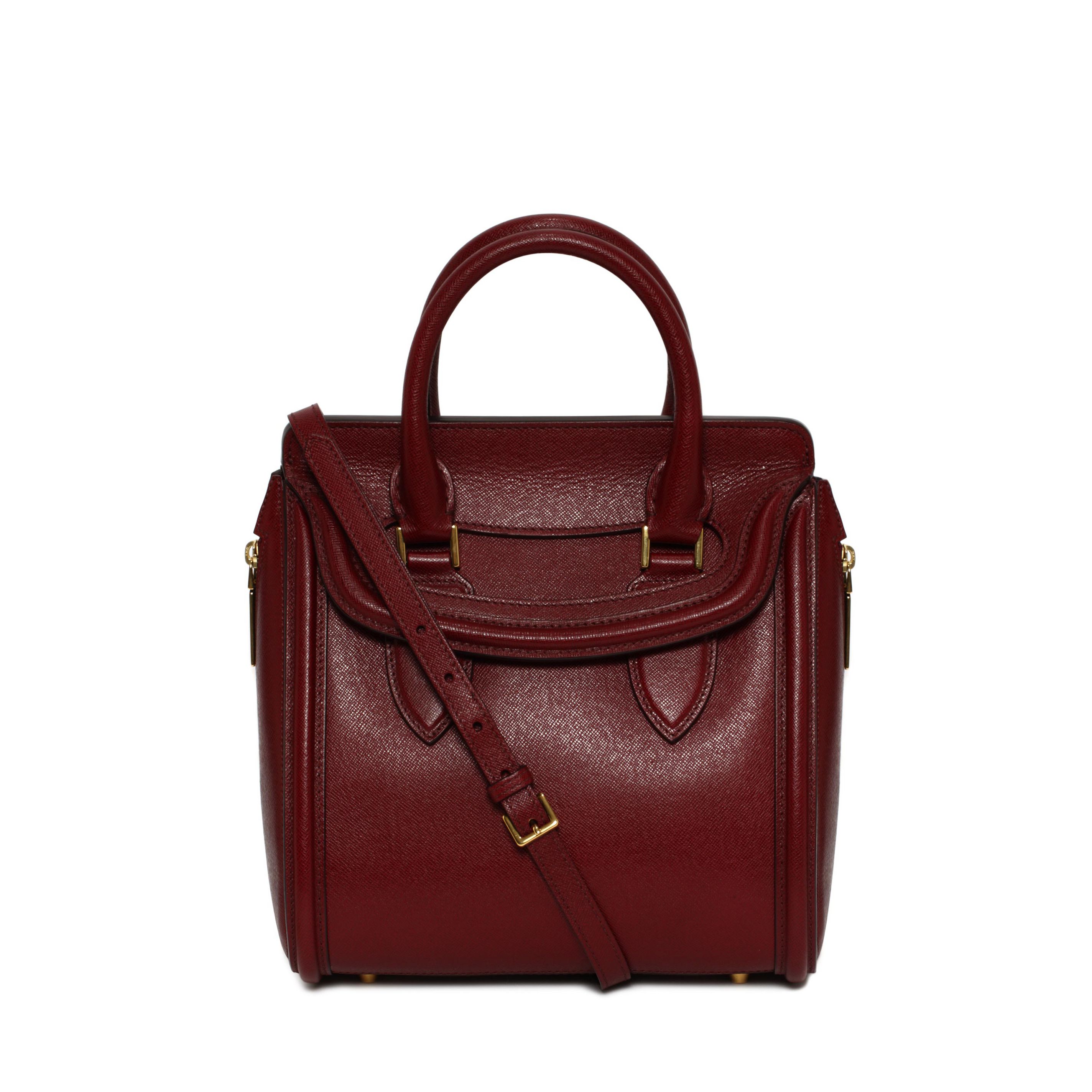 Woven Grain Leather Small Heroine Alexander McQueen | Shoulder Bag | Bags