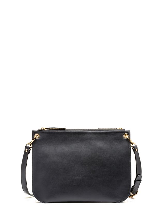 Bandolier Bag In Calfskin With Two Separate Pockets Women | Marni ...