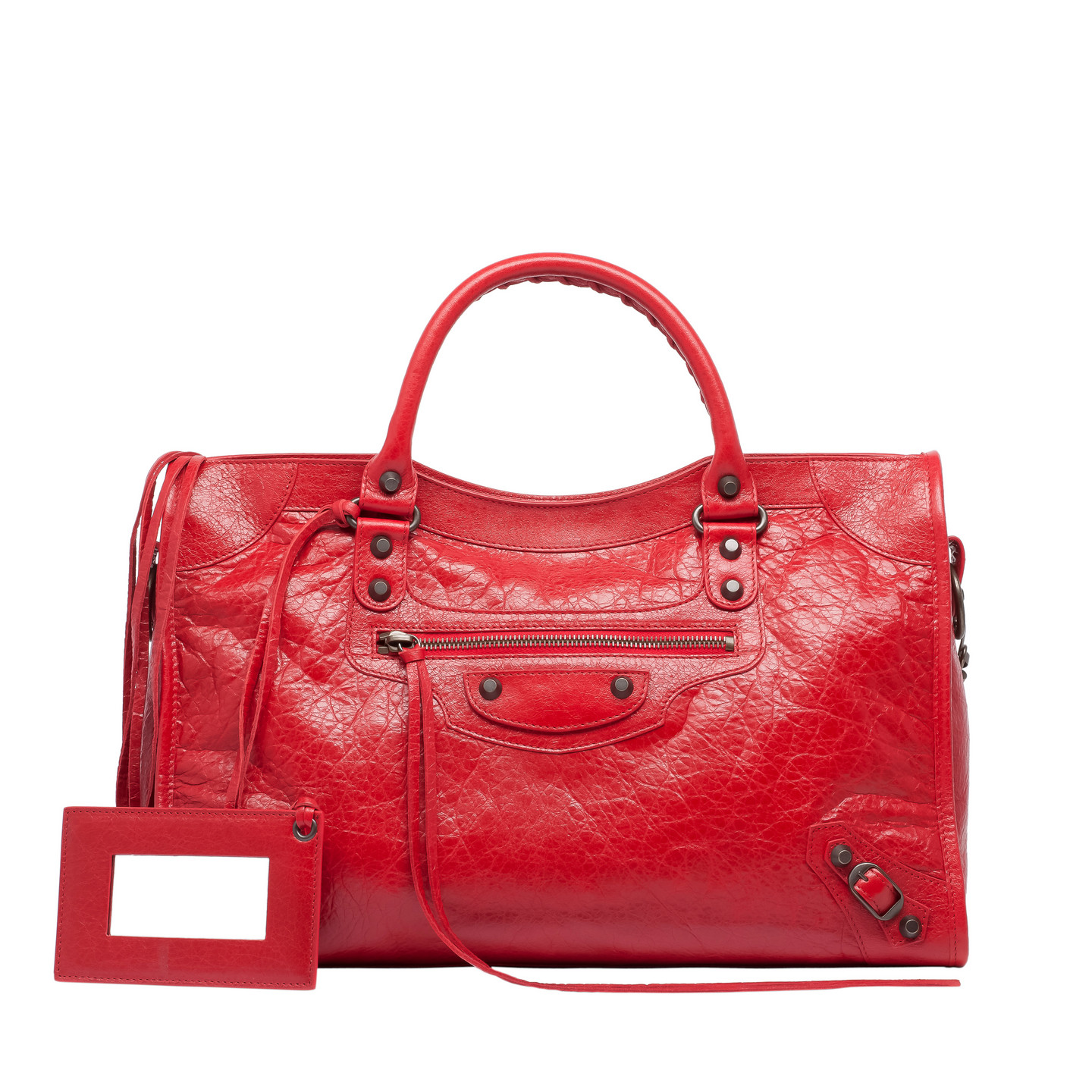 Balenciaga Classic City - Red Lipstick - Women's Classic City Handbag