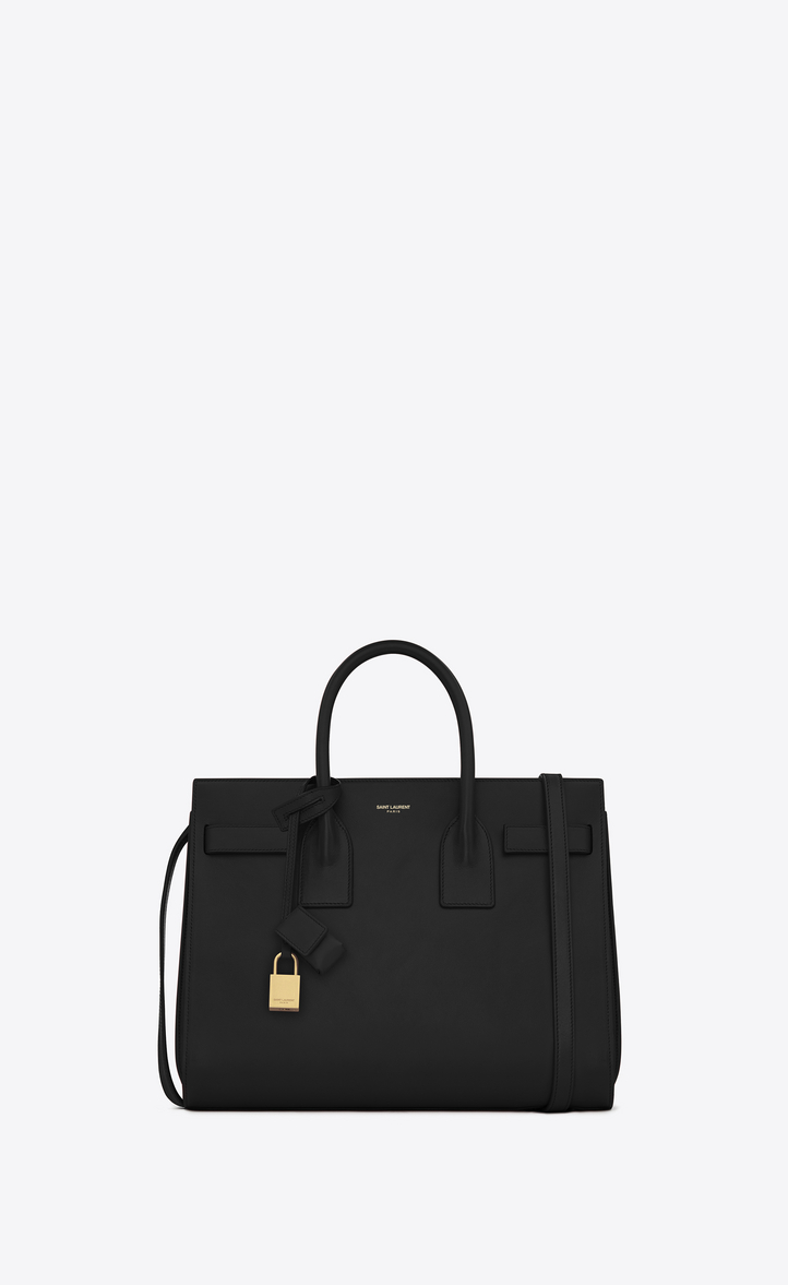 Saint Laurent Classic Sac De Jour Small In Smooth Leather Ysl Classic Sac De Jour Small In Smooth Leather Front View