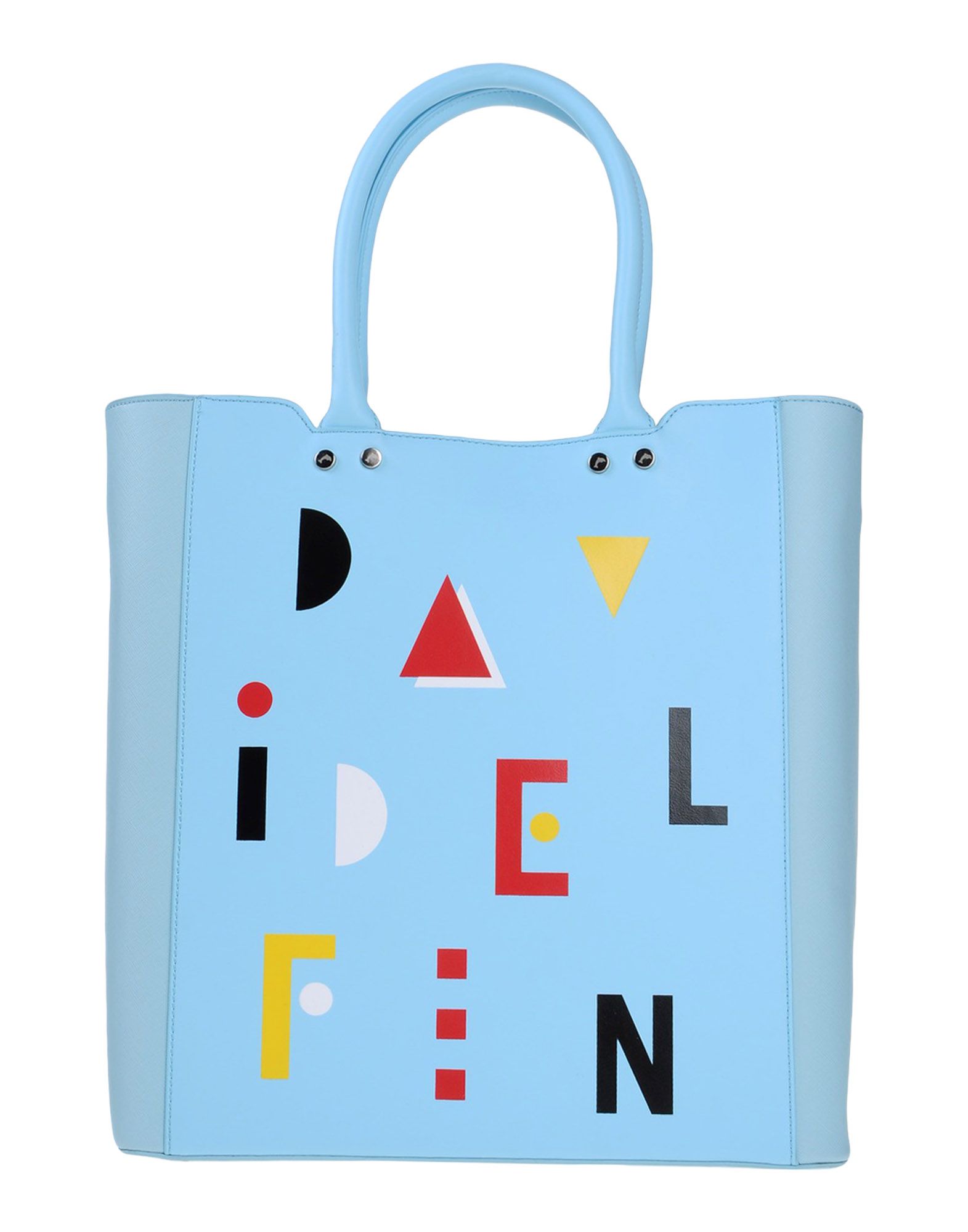 Сумка на руку  - Черный,Голубой цвет