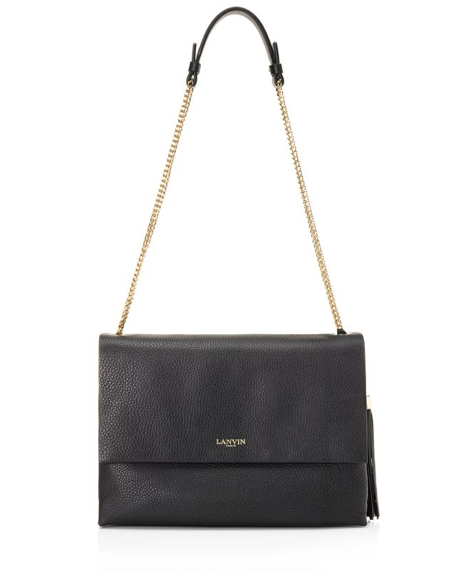 Lanvin Medium Sugar Bag In Grainy Calfskin, Shoulder Bag Women | Lanvin ...