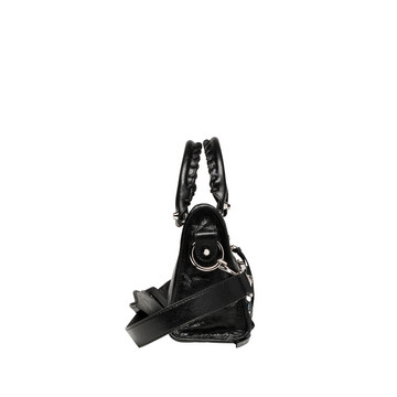 classic silver mini city logo strap