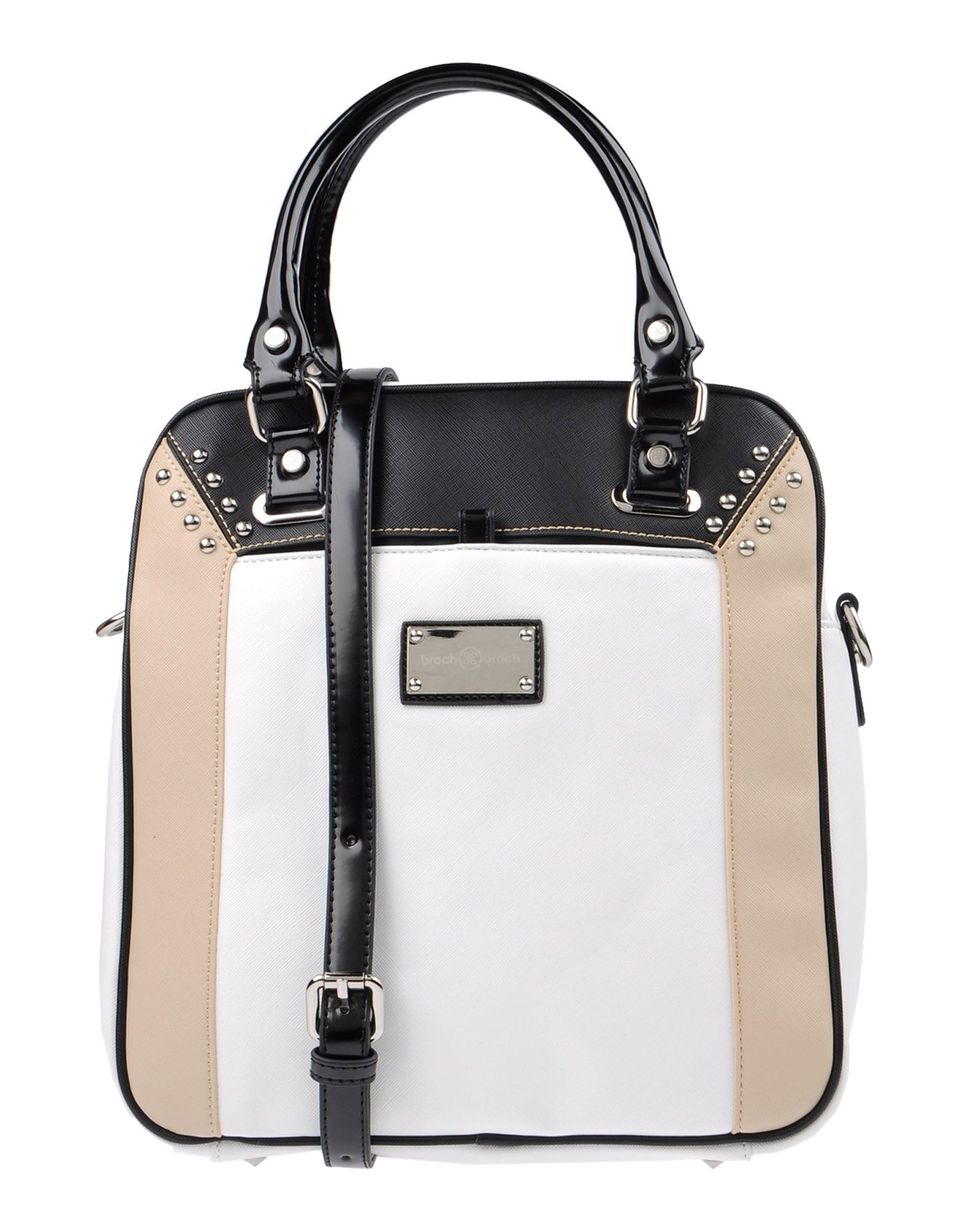 Сумка на руку  - Серый,Белый цвет