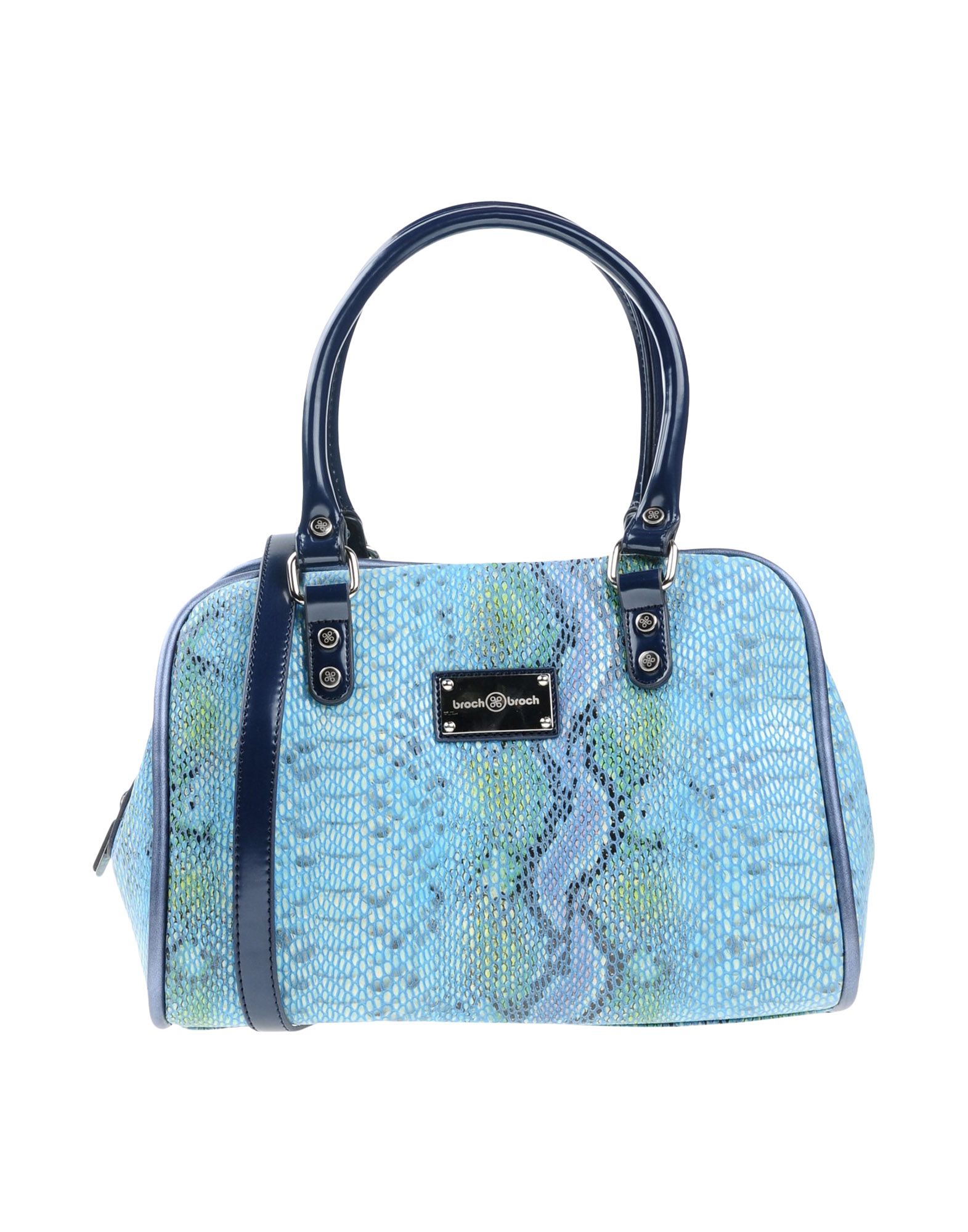 Сумка на руку  - Серый,Голубой цвет