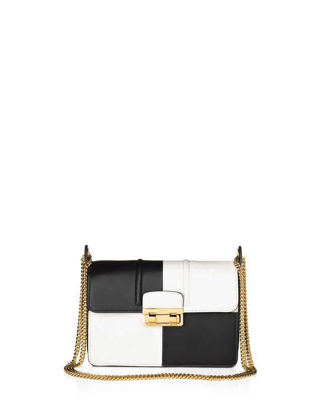 Lanvin Small Jiji By Lanvin Bag In Smooth Bicolor calfskin, Shoulder