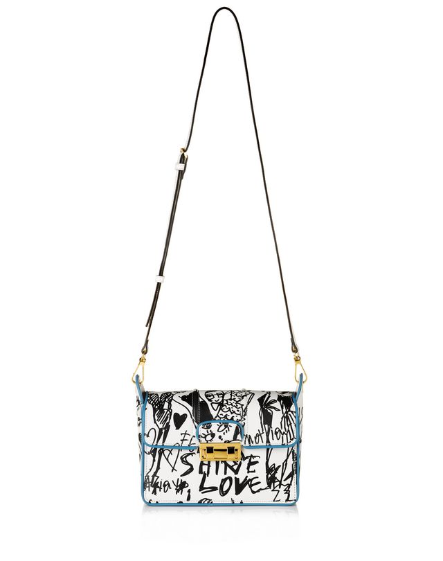 Lanvin Small Jiji By Lanvin Bag In Smooth Printed Calfskin, Shoulder
