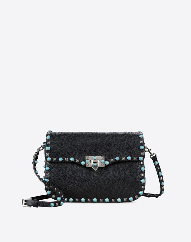 valentino rockstud turquoise